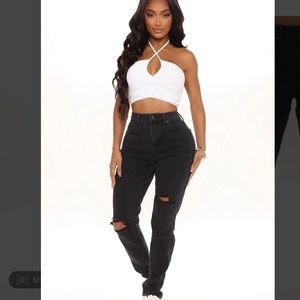 A Role Model Slim Fit Mom Jeans Size 15